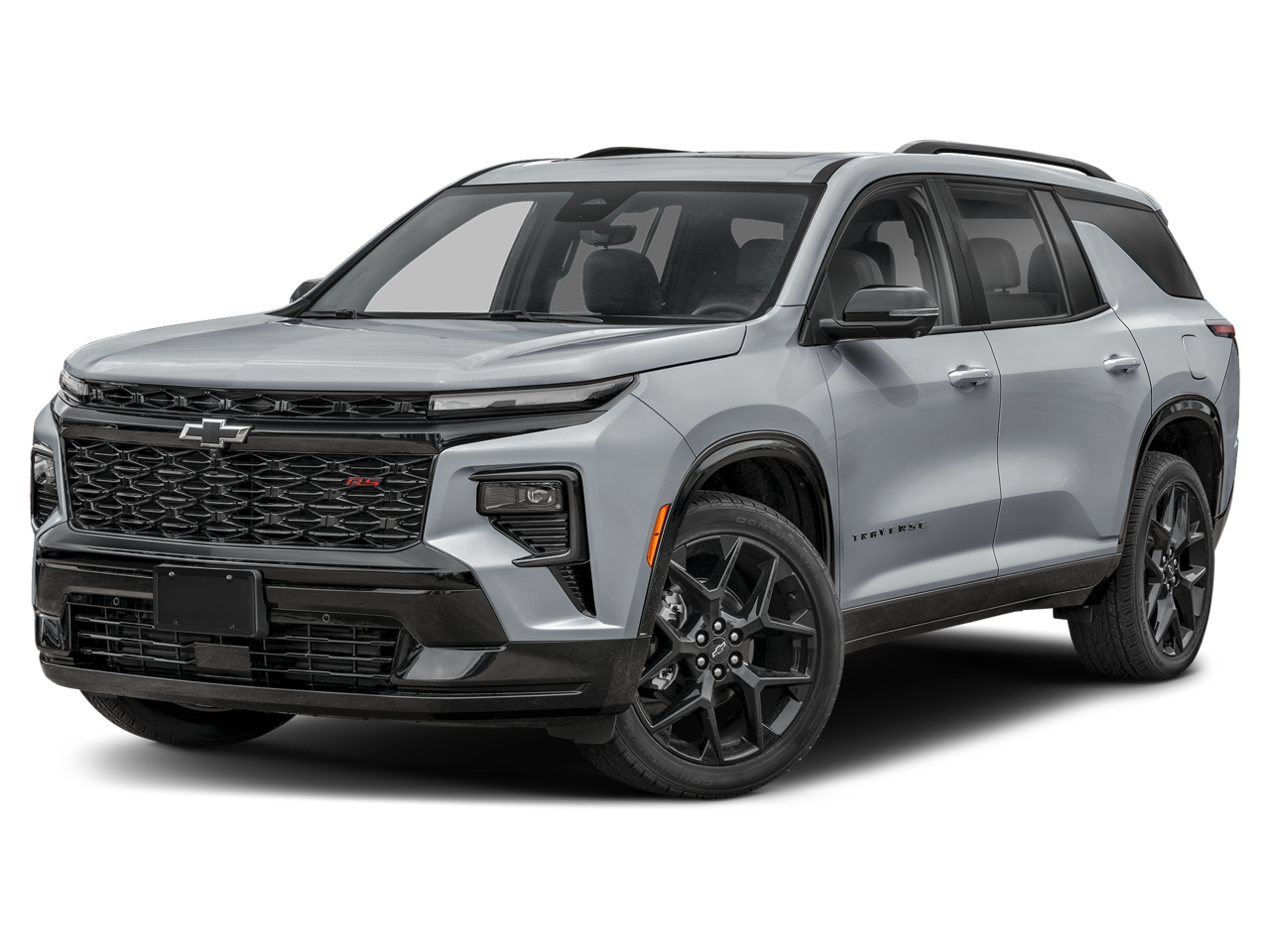 2025 Chevrolet Traverse RS in Radiant Red Tintcoat — front three-quarter view