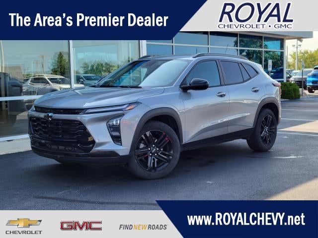 2024 Chevrolet Trax ACTIV in Sterling Gray Metallic — front three-quarter view